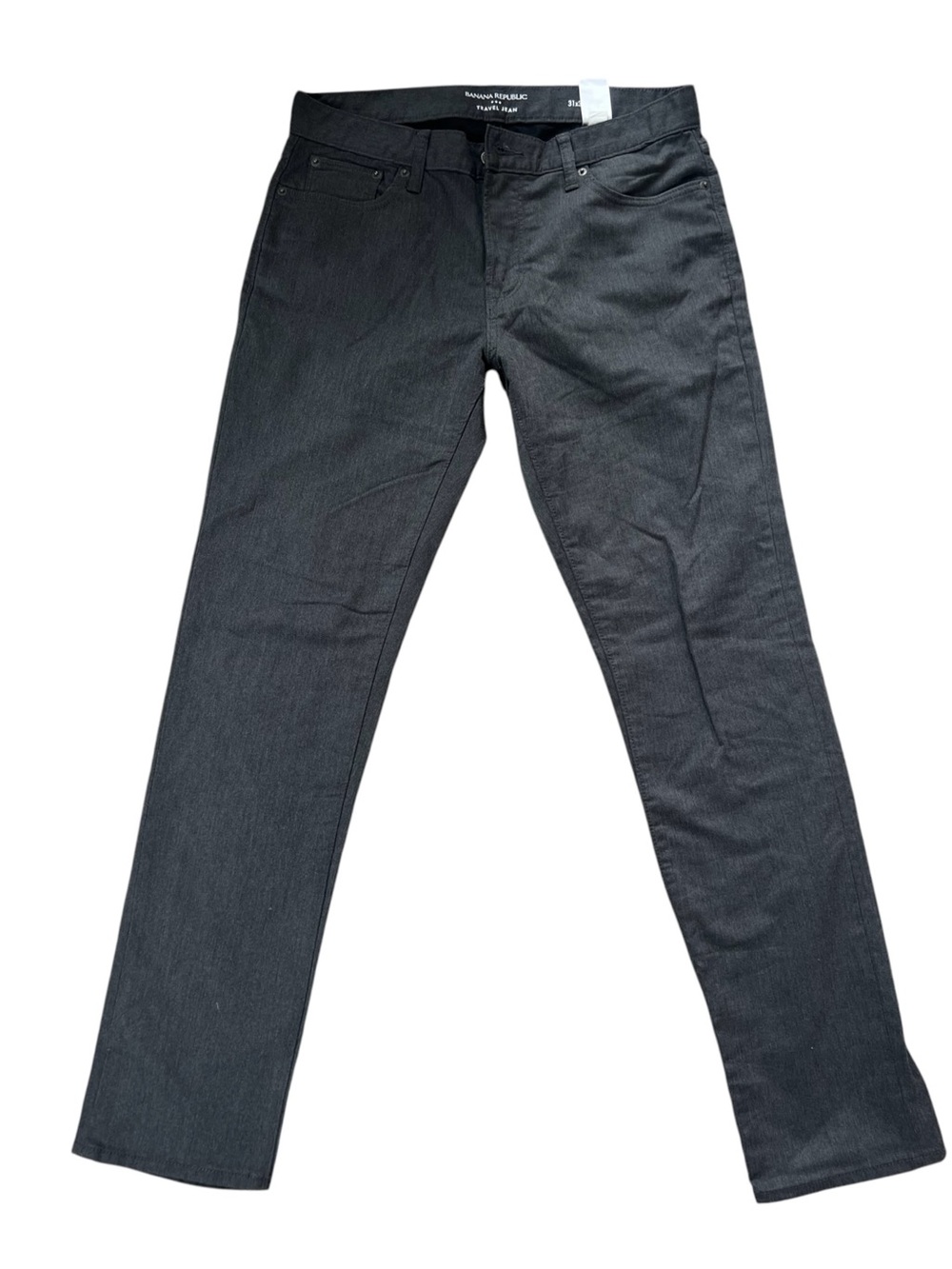 Banana Republic Men’s Travel Dark Charcoal Jeans 31x32